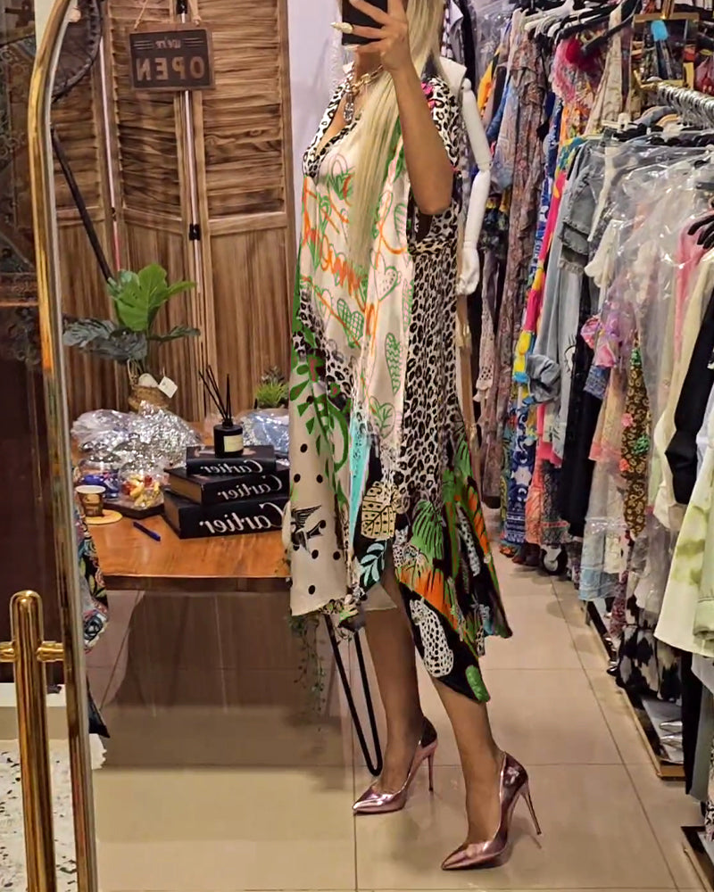 Valeria - Vestido casual con escote en V