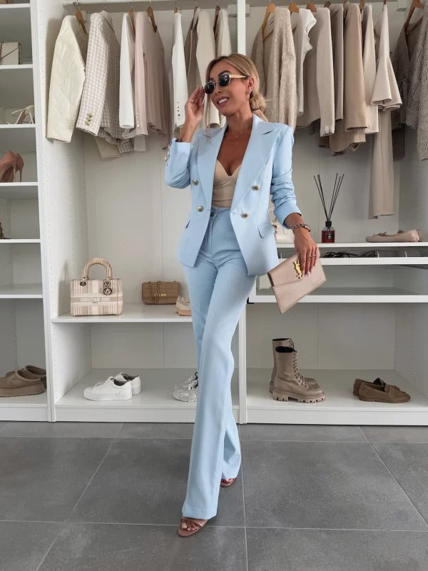 ODELLA - CONJUNTO DE BLAZER Y PANTALÓN
