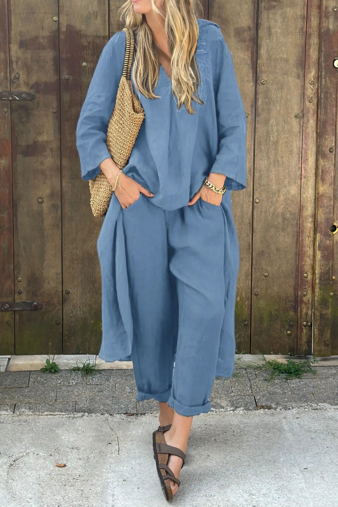 ELENA™ | Conjunto de Dos Piezas con Estilo y Comodidad