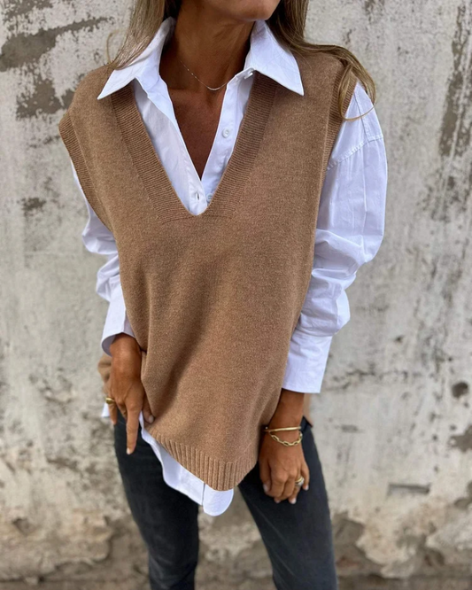 Natalie™ | Chaleco de Punto