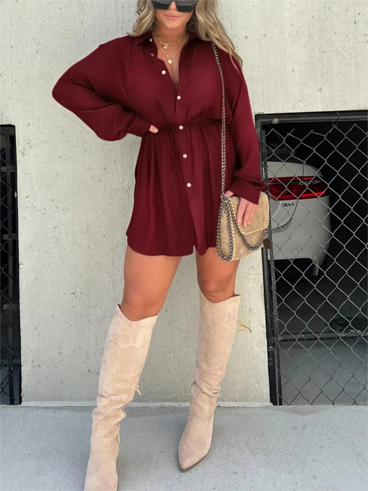 Jessica | Romper de satén moderno y a la moda.