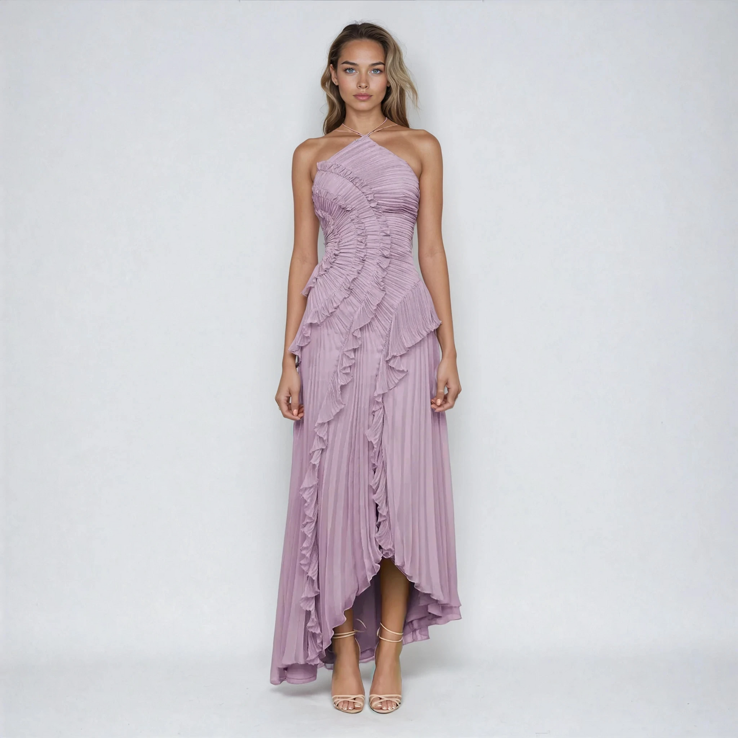 Elisia – Vestido Lila Susurrante