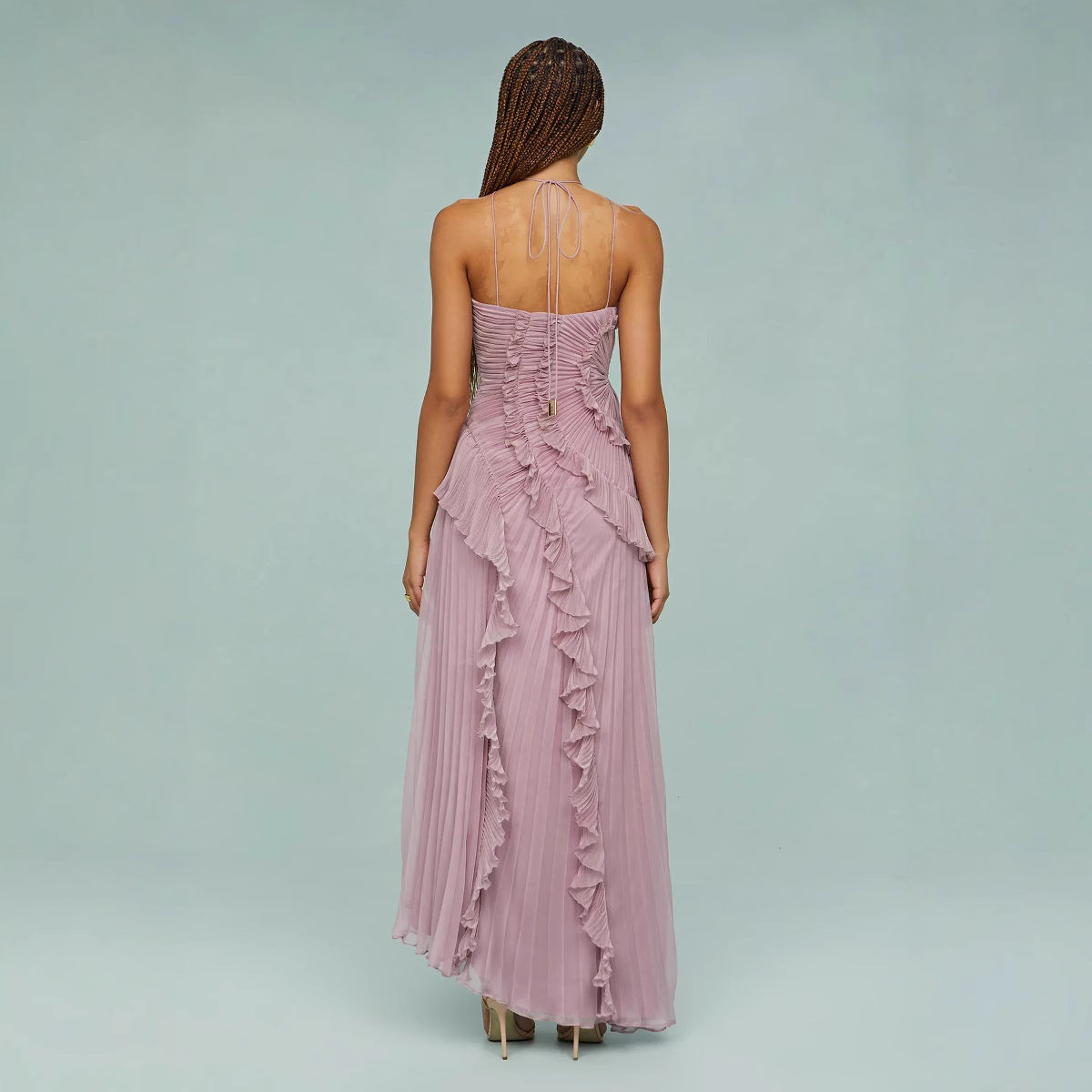 Elisia – Vestido Lila Susurrante