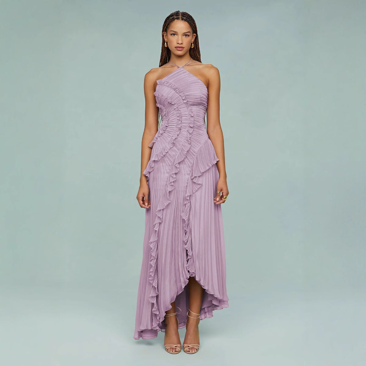 Elisia – Vestido Lila Susurrante