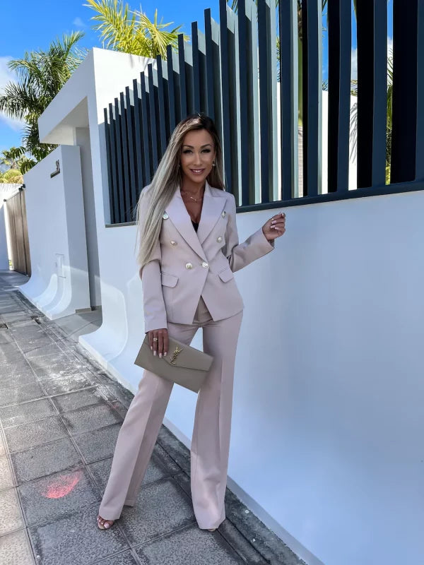 ODELLA - CONJUNTO DE BLAZER Y PANTALÓN